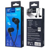 Наушники с микрофоном GFPoWeR M01 Black