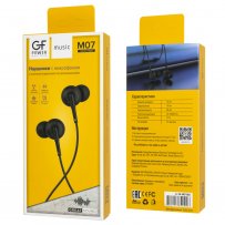 Наушники с микрофоном GFPoWeR M07 Black