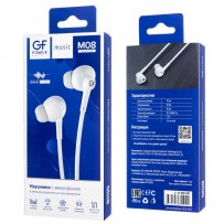 Наушники с микрофоном GFPoWeR M08 White