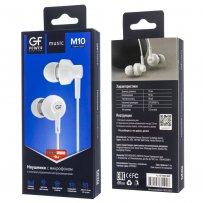 Наушники с микрофоном GFPoWeR M10 White