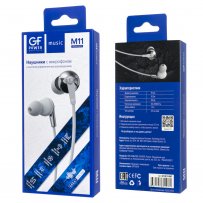 Наушники с микрофоном GFPoWeR M11 White