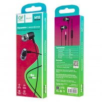 Наушники с микрофоном GFPoWeR M18 Black (200.800)
