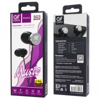 Наушники с микрофоном GFPoWeR S03 White