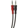 Гарнитура полноразмерная игровая Defender Warhead G-120, кабель 2м, красный+белый