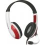 Гарнитура полноразмерная игровая Defender Warhead G-120, кабель 2м, красный+белый