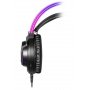Гарнитура полноразмерная игровая Defender Flame, RGB подсветка, USB + 2*3.5 Jack, кабель 2 м, чёрный