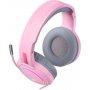 Гарнитура полноразмерная игровая Redragon Mento, RGB, USB + 2 х Jack 3.5, кабель 1.8 м, розовый