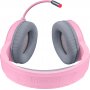 Гарнитура полноразмерная игровая Redragon Mento, RGB, USB + 2 х Jack 3.5, кабель 1.8 м, розовый