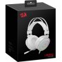 Гарнитура полноразмерная игровая Redragon Lamia 2, объемный звук 7.1, кабель 2 м, белый