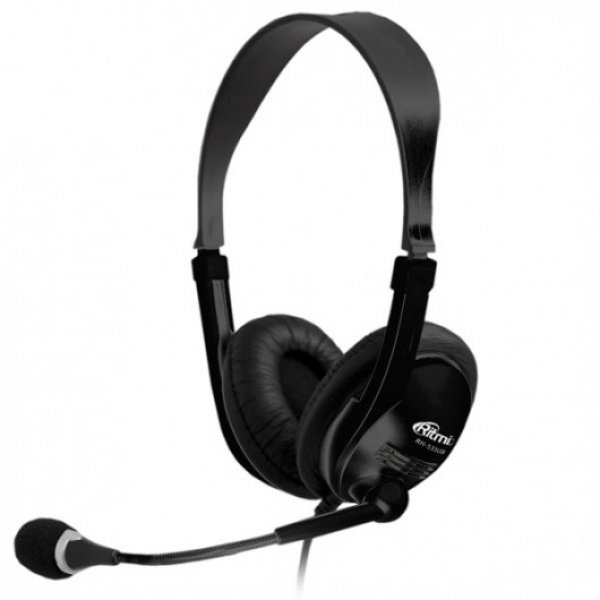 Гарнитура накладная Ritmix RH-533, USB. чёрный