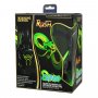 Гарнитура полноразмерная игровая SmartBuy SBHG-1200 RUSH SNAKE, 40мм, амбюшюры велюр, черн/зеленая