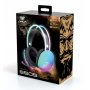 Гарнитура полноразмерная игровая AULA S505 BLACK USB, RGB подсветка