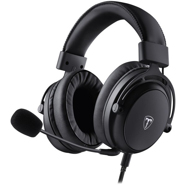 Гарнитура полноразмерная игровая T-Line Haze, кабель 2 м, чёрный