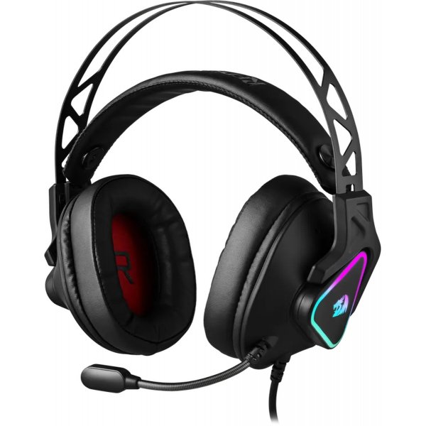 Гарнитура полноразмерная игровая Redragon Cadmus, объемный звук 7.1, RGB, USB