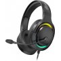 Гарнитура полноразмерная игровая Ritmix RH-615M, чёрный