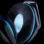 Гарнитура полноразмерная игровая SmartBuy SBHG-9730 RUSH ASPID, 40мм, переходник для ПК, чёрн/синий