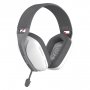 Гарнитура полноразмерная игровая SmartBuy SBHG150 DESTROYER 2, 2.4G, BL, AUX, Type-C, 40мм, бело-серый