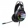 Гарнитура полноразмерная игровая SmartBuy SBHG-9800 GUNNER, подсветка, 40мм, 1.8м, 2 х 3,5+USB