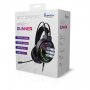 Гарнитура полноразмерная игровая SmartBuy SBHG-9800 GUNNER, подсветка, 40мм, 1.8м, 2 х 3,5+USB