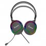 Гарнитура полноразмерная игровая SmartBuy SBHG-9810 LANCER 2, подсветка, 50мм, 2.0м, 2 х 3,5+USB