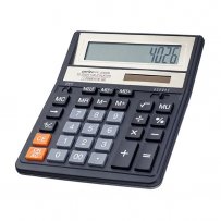 Perfeo калькулятор PF_A4026, бухгалтерский, 12-разр., чёрный