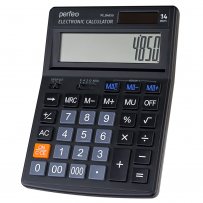 Perfeo калькулятор PF_B4850, бухгалтерский, 14-разр., чёрный
