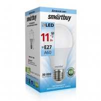 Лампа светодиодная A60 E27 11W 4000K Smartbuy -A