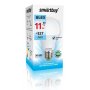 Лампа светодиодная A60 E27 11W 4000K Smartbuy -A