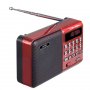 i90-RED Perfeo мини-аудио PALM FM+ (87.5-108МГц), MP3, USB, красный