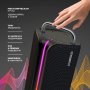 Deppa Портативная колонка-Bluetooth SoundBass,  RMS 120Вт, BT5.3, 8000мАч, черный