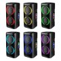 Колонка портативная Defender Supernova Bluetooth, 60Вт, USB/TF/AUX/FM/EQ/TWS, чёрный