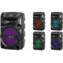 Колонка портативная Defender G110 Bluetooth, 12Вт, USB/FM/AUX/LED, чёрный (4)