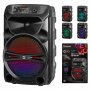 Колонка портативная Defender G110 Bluetooth, 12Вт, USB/FM/AUX/LED, чёрный (4)