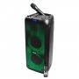 Акустическая колонка Dialog Oscar AO-200 2x5.5" 45W RMS, Karaoke, Bluetooth, FM+USB+SD, TWS, LED подсветка