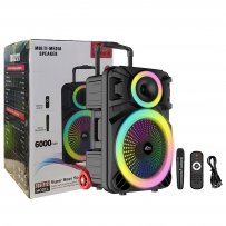 Колонка Bluetooth ZQS-12121, 30Вт, (TF/USB/AUX/микрофон) (1)