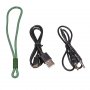 Акустическая колонка-труба AP-11 Dialog Progressive 12Вт RMS, Bluetooth, FM, USB, SD, LED, зелёный