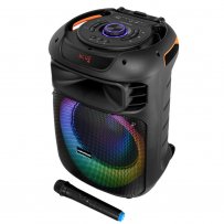 Акустические колонки Nakatomi GS-33, 75Вт (USB/TF/FM/Bluetooth/караоке) + микрофон беспров.