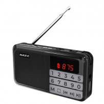 Радиоприемник Maxvi PR-02 black