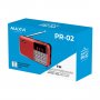 Радиоприемник Maxvi PR-02 red