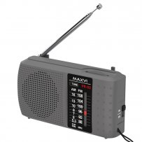 Радиоприемник Maxvi PR-03 grey