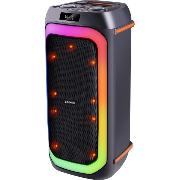 Колонка портативная Defender Orion Bluetooth, 60 Вт, USB/TF/AUX/FM/MIC/RGB-LED