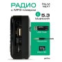 PF_D0566 Perfeo радиоприёмник цифровой "PALM" Next FM 87.5-108мГц/MP3/ Bluetooth 5.3/чёрный