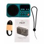 PF_D0575 Perfeo радиоприёмник цифровой "Pilot" FM 87.5-108мГц/MP3/ Bluetooth 5.3/ серый