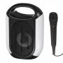 Колонка Bluetooth ZQS-1423, 10Вт, (BT/TF/USB/FM/микрофон/кемпинговый фонарь) (24)
