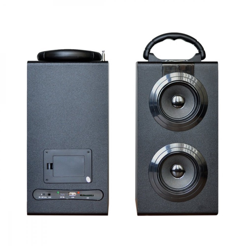 Портативная аудиосистема Sound Box FM, встроенный аккумулятор, пульт Д ...