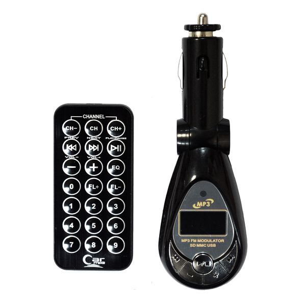FM-трансмиттер IRON Selection (FM-KD205) пульт, SD, microSD, USB