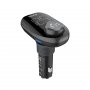 FM-трансмиттер Hoco E45 Bluetooth, 2USB, 2,4A, TF, с дисплеем, чёрный