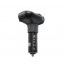 FM-трансмиттер Hoco E45 Bluetooth, 2USB, 2,4A, TF, с дисплеем, чёрный