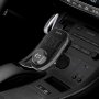 FM-трансмиттер Hoco E45 Bluetooth, 2USB, 2,4A, TF, с дисплеем, чёрный