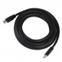 Кабель HDMI (M) - HDMI (M), 5м, GoPower, ver.1.4, ПВХ чёрный в пакете
